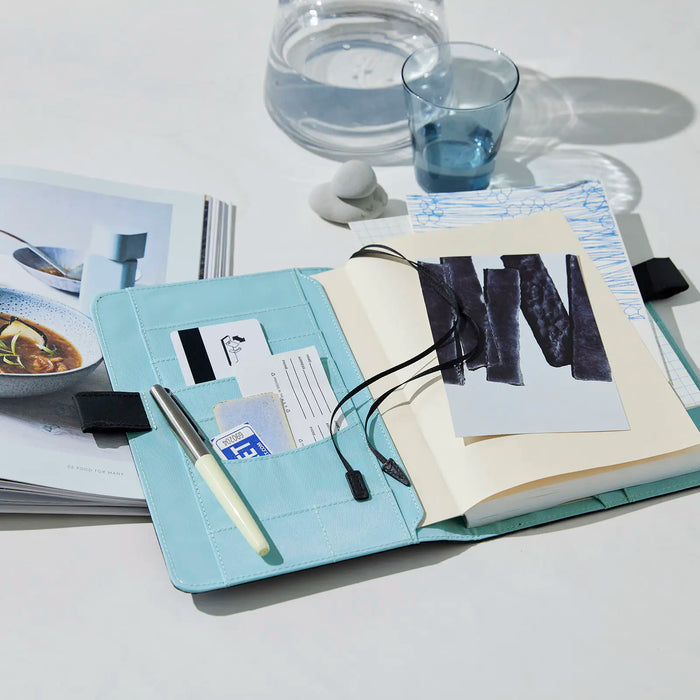 Cubierta para agenda Colors — Black x Clear Blue — A5 Cousin Size — foto 2