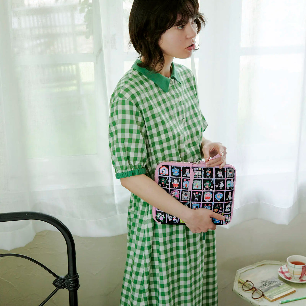 Organizador Yumi Kitagishi — My Coffee — Large Drawer Pouch — foto 3