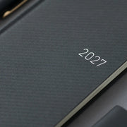 Agenda Paper Series — Black Argyle — Weeks Hardcover Book — foto 3