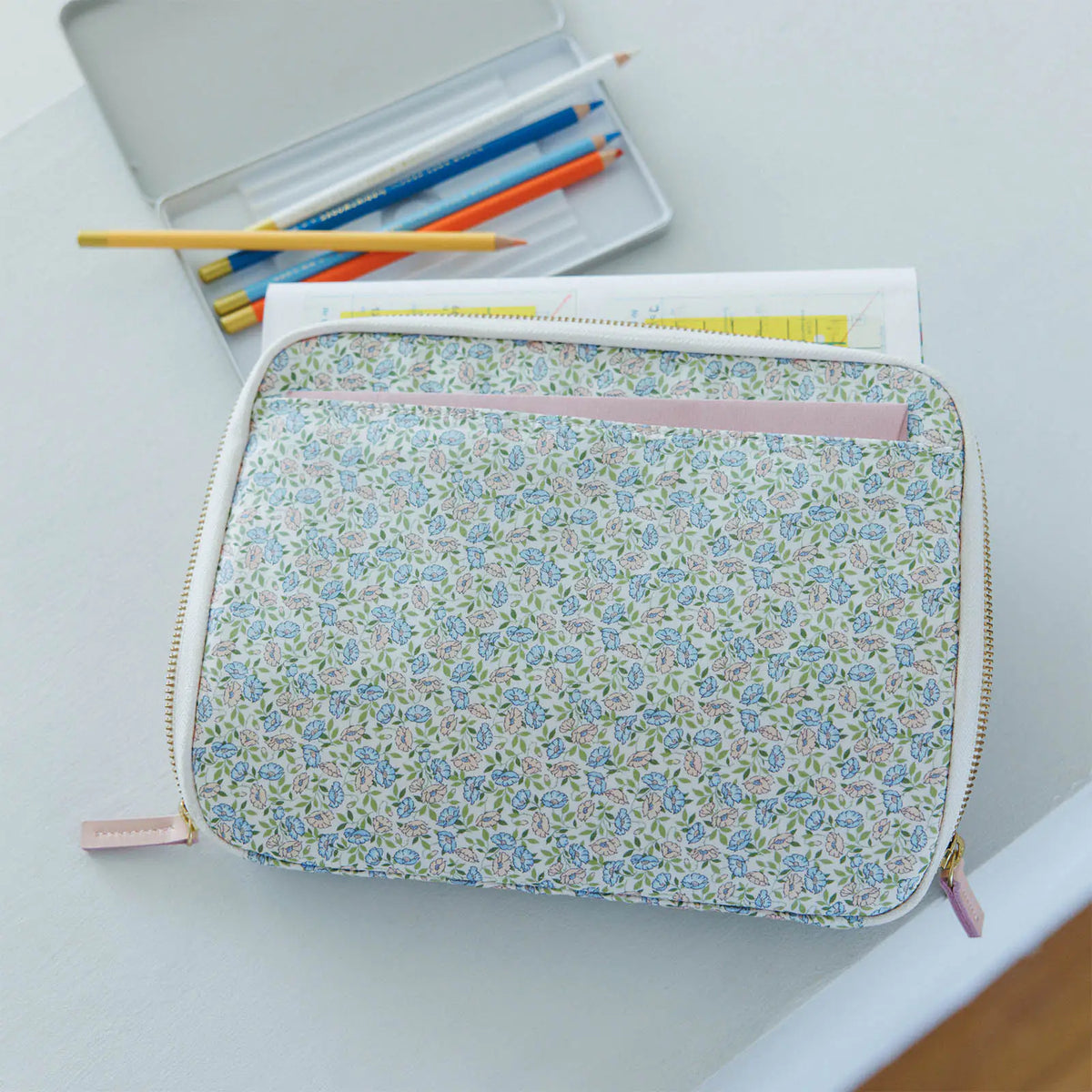 Organizador Liberty Fabrics — Sasha Kiora — Large Drawer Pouch — foto 3