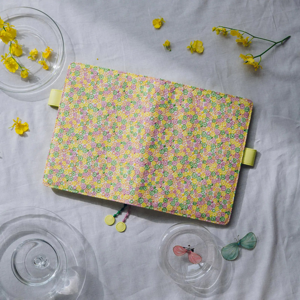 Cubierta para agenda minä perhonen — skyful (Yellow) — A5 Cousin Size — foto 3