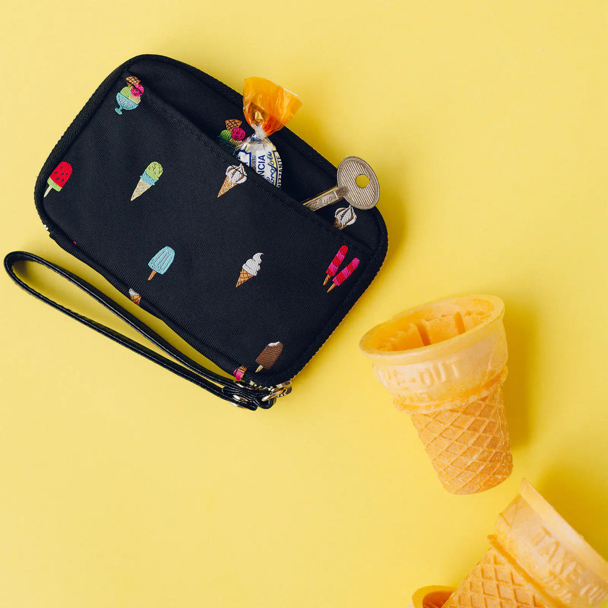 Organizador Bow & Tie — Happy Ice Cream — Bolsa Drawer Pouch Pocket — foto 3