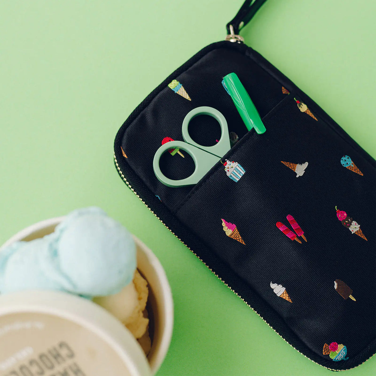 Organizador Bow & Tie — Happy Ice Cream — Bolsa de cajón pequeña — foto 3
