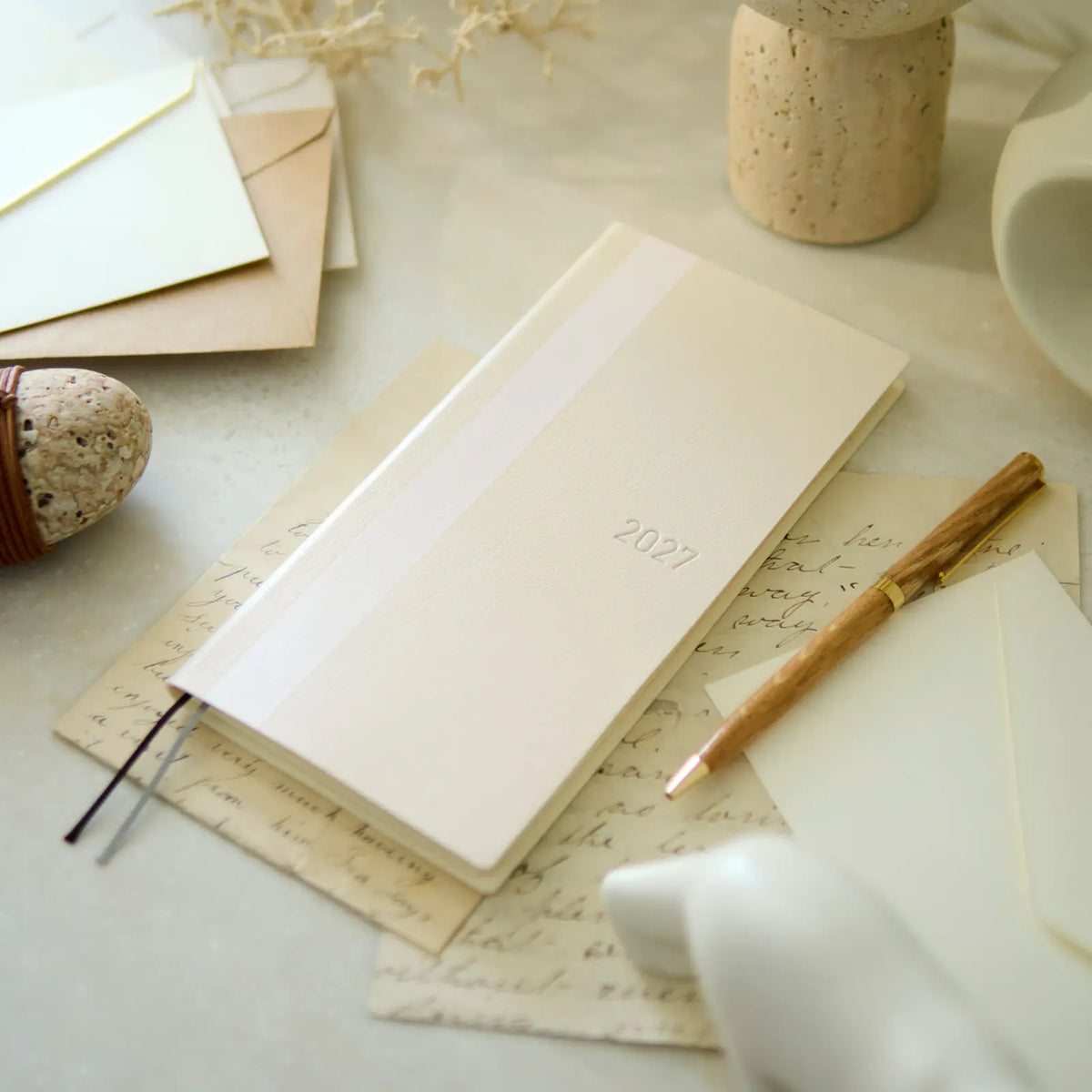 Agenda White Line — Ivory — Semanales — foto 4