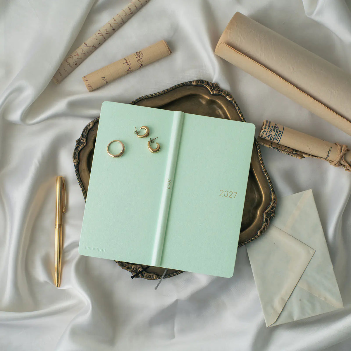 Agenda Paper Series — Frosty Jade — Weeks Hardcover Book — foto 4