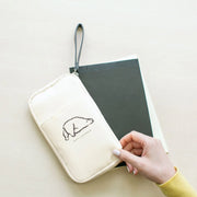 Organizador Izumi Shiokawa — Oso Polar — Bolsillo con cajón pequeño — foto 4