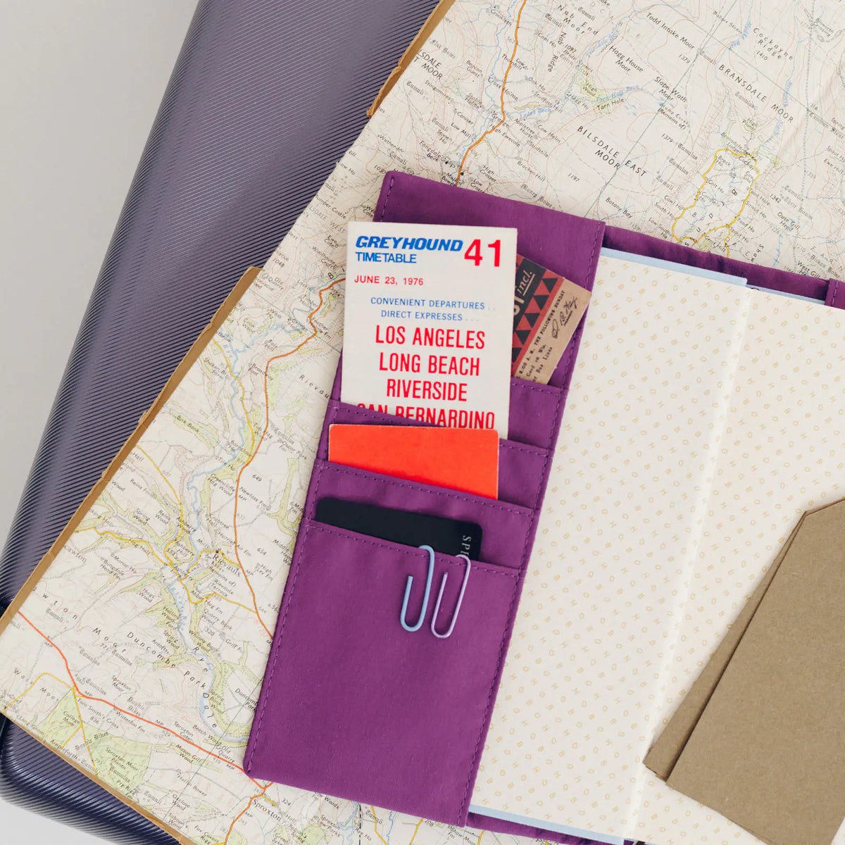 Cubierta para agenda Weeks Tragen — Purple — foto 4