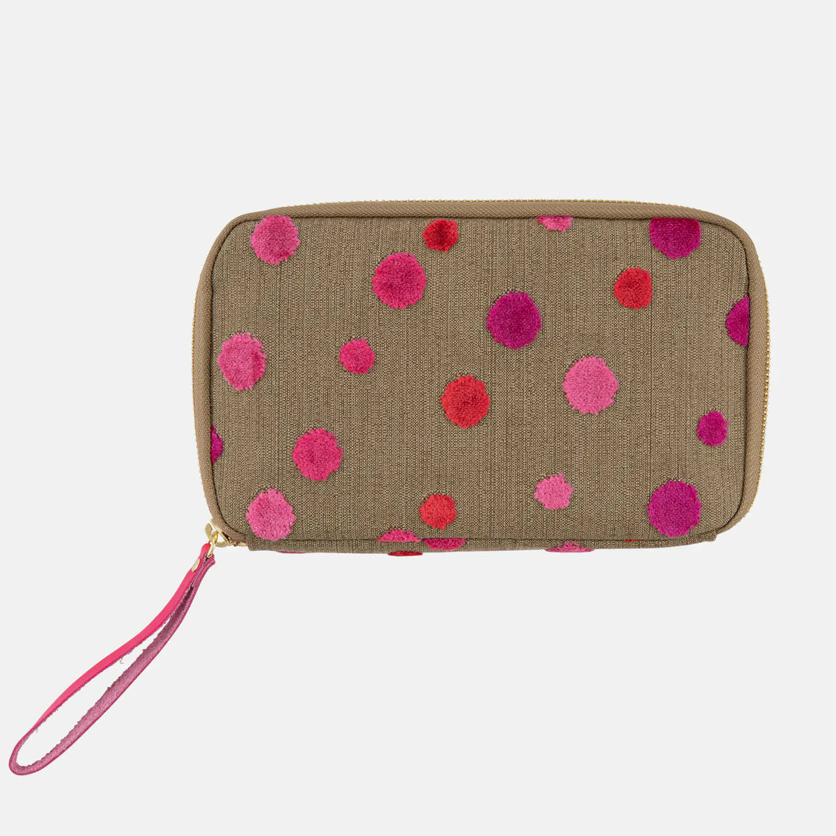 Organizador Koyaguchi Pile Fabric — Pink Sparkle — Drawer Pouch Áne — foto 4