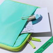 Organizador Aqua Lime — Bolsa grande con cajón — foto 4