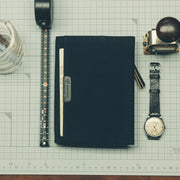 Cubierta para agenda Tragen — Negro — Tamaño A6 Original — foto 4