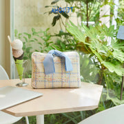 Organizador Iwate Home Spun — Sherbet Tweed — Large Drawer Pouch — foto 4