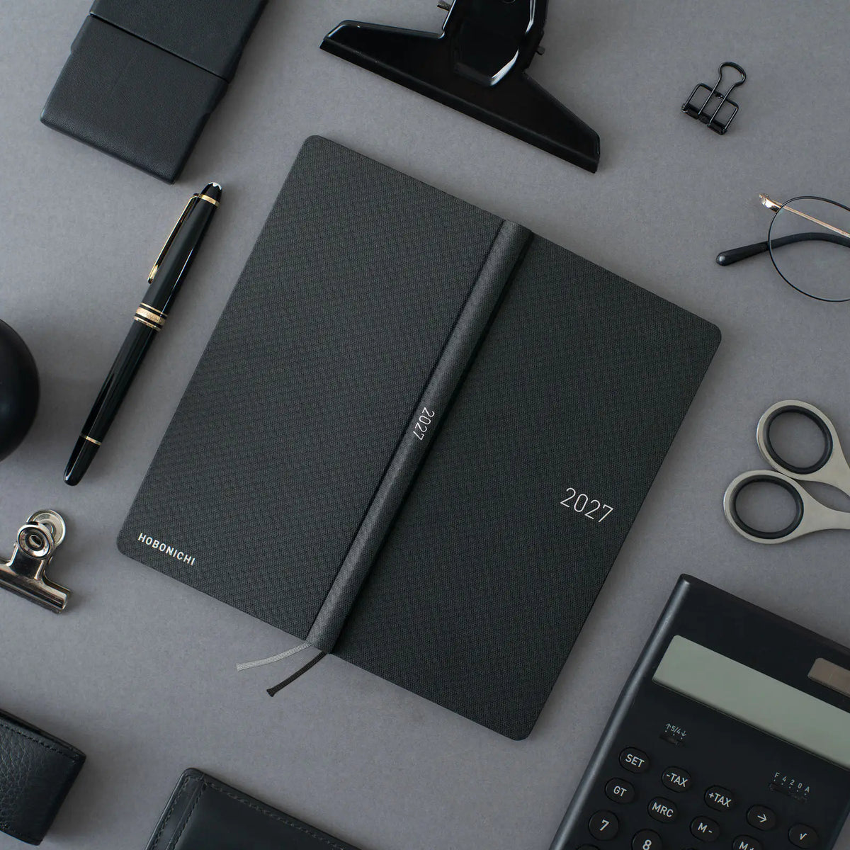 Agenda Paper Series — Black Argyle — Weeks Hardcover Book — foto 4