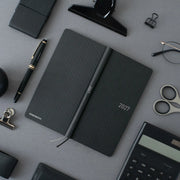 Agenda Paper Series — Black Argyle — Weeks Hardcover Book — foto 4