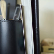 Agenda White Line — Black — Weeks Softcover Book — foto 4