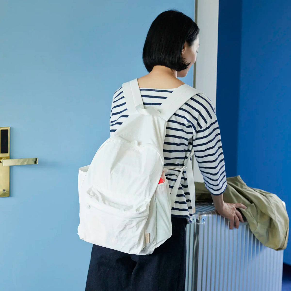 Organizador Blanco — Mochila Plegable — foto 6