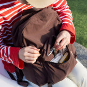 Organizador marrón — Mochila plegable — foto 6
