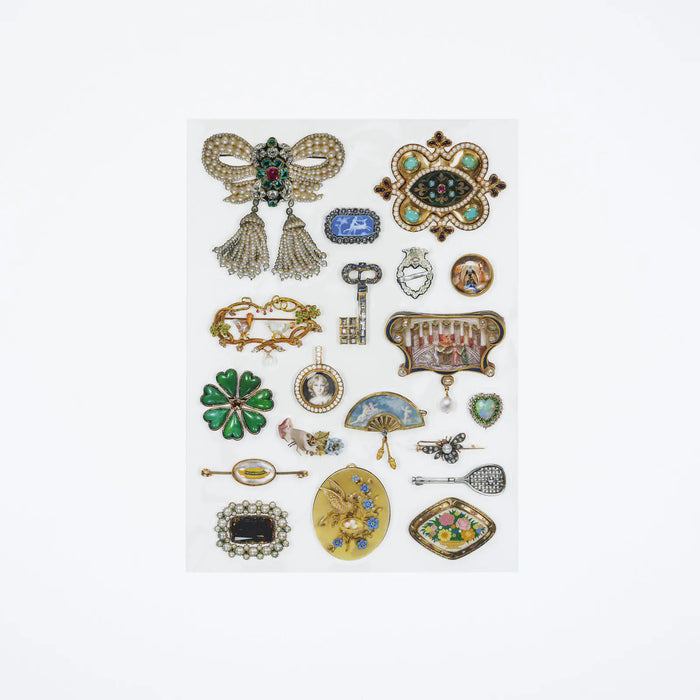 Papelería y accesorios V&A Series — Stickers de joyería de tamaño casi real — foto 1