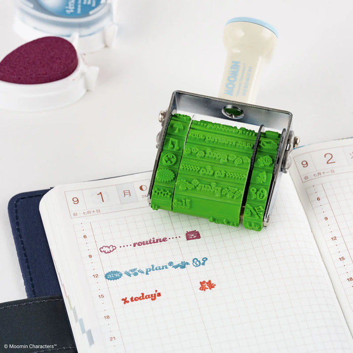 Sello rotativo para Hobonichi Techo - Moomin — foto 1