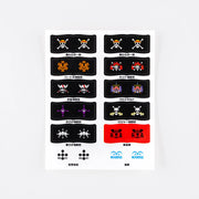 Papelería y accesorios ONE PIECE magazine — Pirate Flag Index Stickers — foto 1