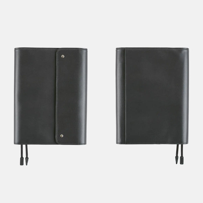Cubierta para agenda Leather - Charcoal Gray - A5 Cousin Size — foto 4