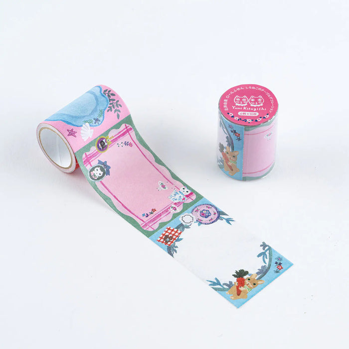Papelería y accesorios Yumi Kitagishi — Sticky Note Roll - White Cat’s Table Decorations — foto 1