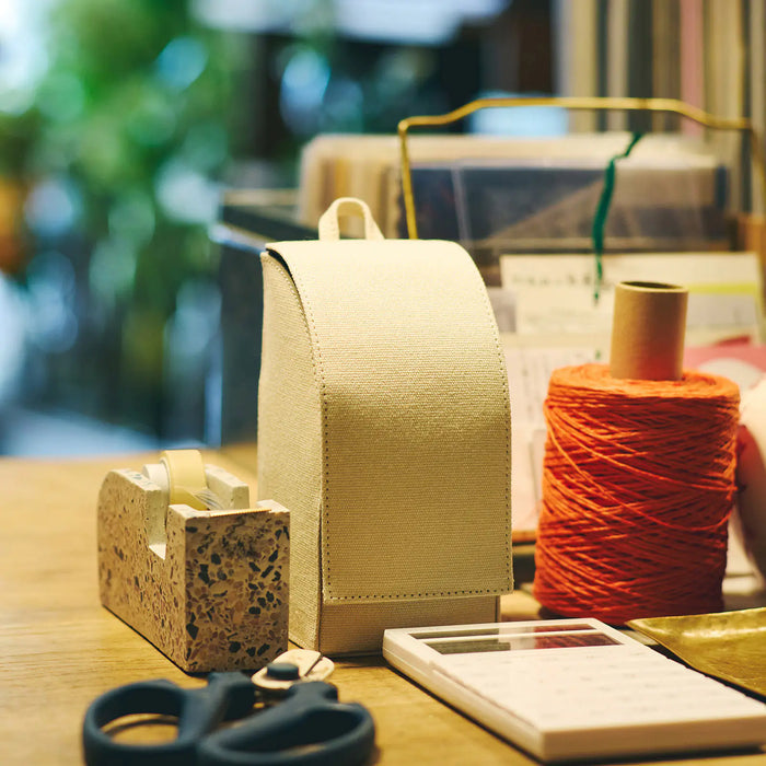 Papelería y accesorios Hobonichi — Stappo Mini (Canvas: Ivory Brown) — foto 1