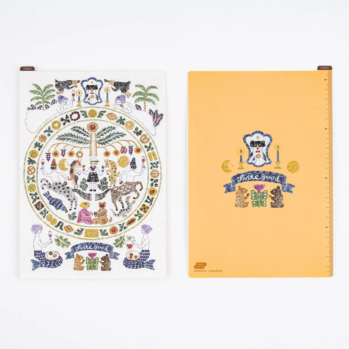 Papelería y accesorios iyo okumi — Hobonichi Pencil Board (Happy Tea Time) — Para tamaño A5 — foto 1