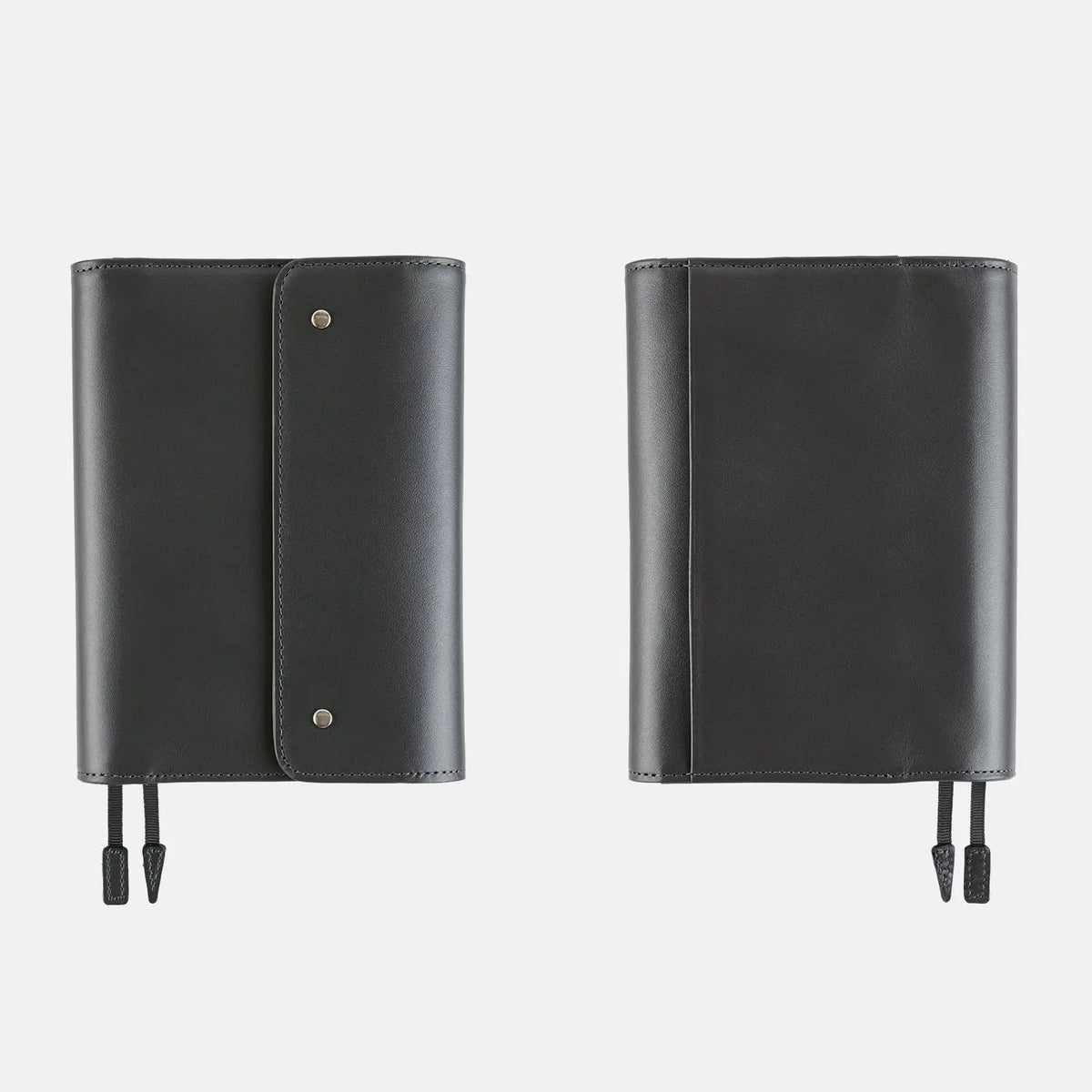 Cubierta para agenda Leather — Charcoal Gray — A6 Original Size — foto 4