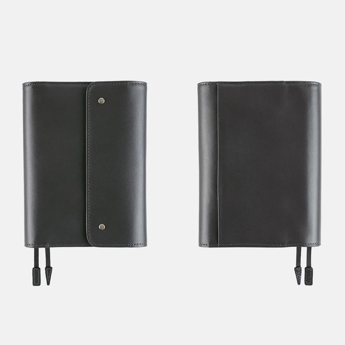 Cubierta para agenda Leather — Charcoal Gray — A6 Original Size — foto 4