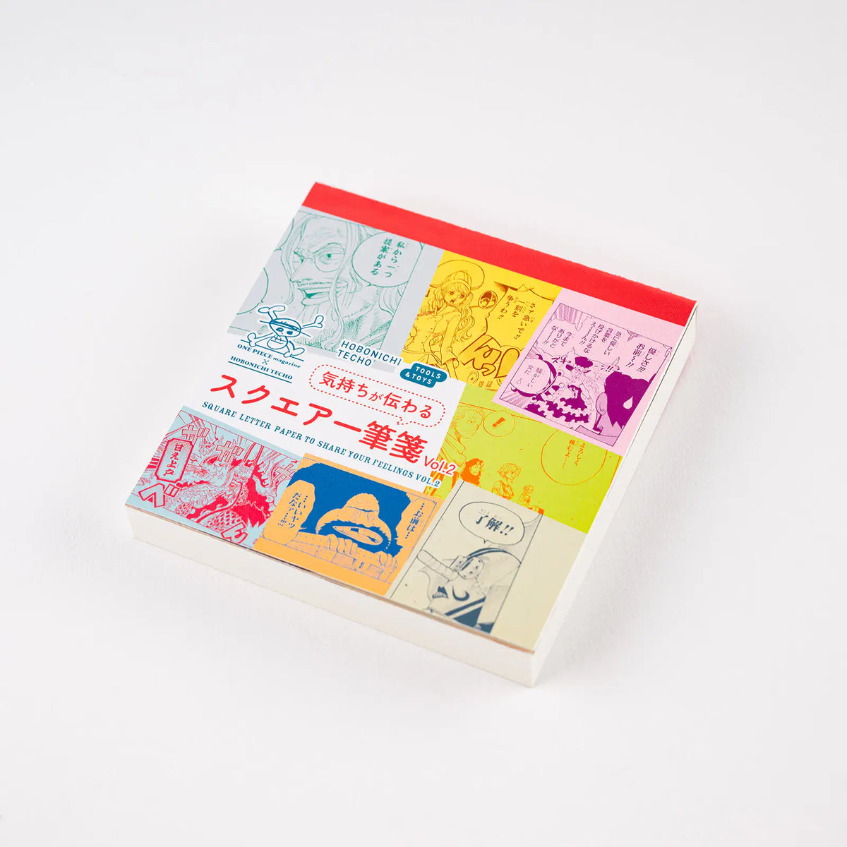 Papelería y accesorios ONE PIECE magazine — Papel de carta cuadrado para compartir tus sentimientos Vol. 2 — foto 1