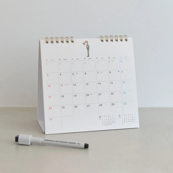 Calendario Hobonichi Whiteboard 2027 - Con bolsillo — foto 1