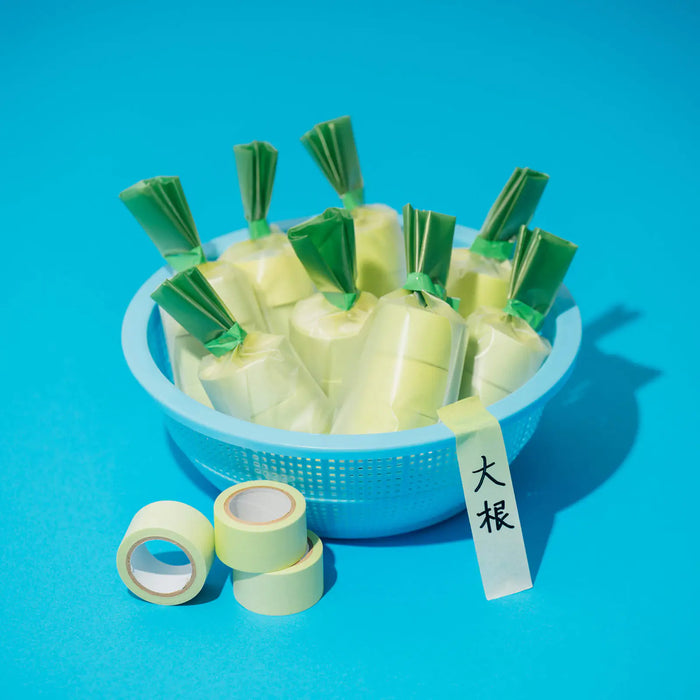 Cinta washi mitiru - Rábano Daikon / Churro — foto 1