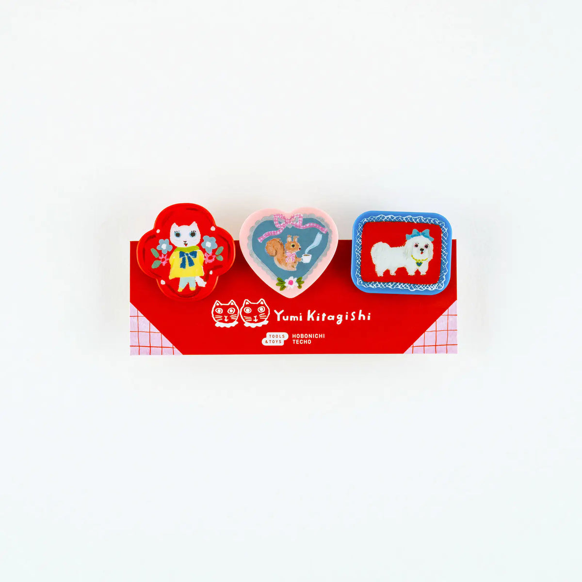 Papelería y accesorios Yumi Kitagishi — Clips (Conjunto de 3) — foto 1