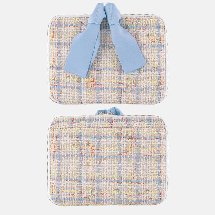 Organizador Iwate Home Spun — Sherbet Tweed — Large Drawer Pouch — foto 5