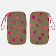 Organizador Koyaguchi Pile Fabric — Rosa Brillante — Bolso Pequeño con Cajón — foto 4