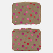 Organizador Koyaguchi Pile Fabric — Pink Sparkle — Bolsa grande con cajón — foto 5