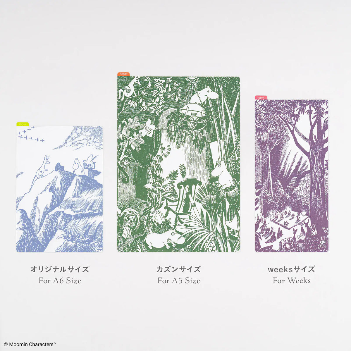 Papelería Moomin — Hobonichi Pencil Board — foto 1