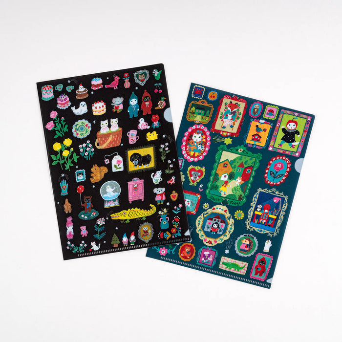 Conjunto de carpetas Yumi Kitagishi para A5 — foto 1