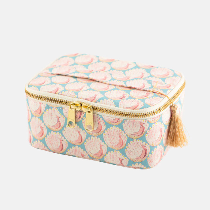 Organizador Liberty Fabrics — Peacocks of Grantham Hall — Bolsa contenedora de cajón — foto 4