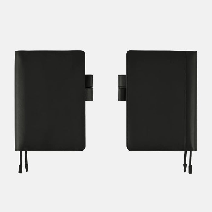 Cubierta para agenda Leather — TS Basic - Black — A5 Cousin Size — foto 4