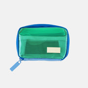 Organizador Clear Mixed Blue — Bolsa Drawer Pouch Pocket — foto 5