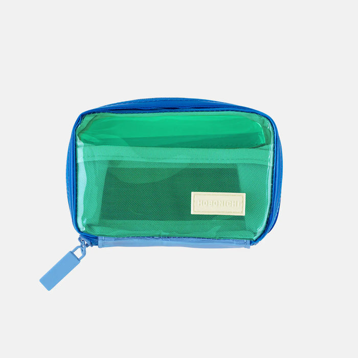 Organizador Clear Mixed Blue — Bolsa Drawer Pouch Pocket — foto 5