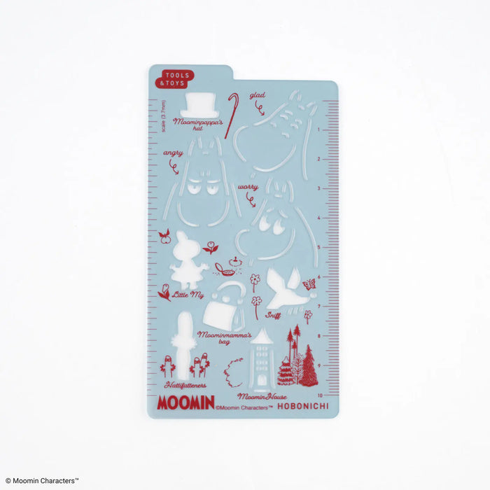 Papelería y accesorios Moomin — Hobonichi Stencil - Moomin — foto 1