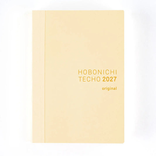 Agenda Hobonichi Techo 2027 Inglés Libro Original — Tamaño A6 / Diario / Inicio en enero / Semana desde lunes — foto 1