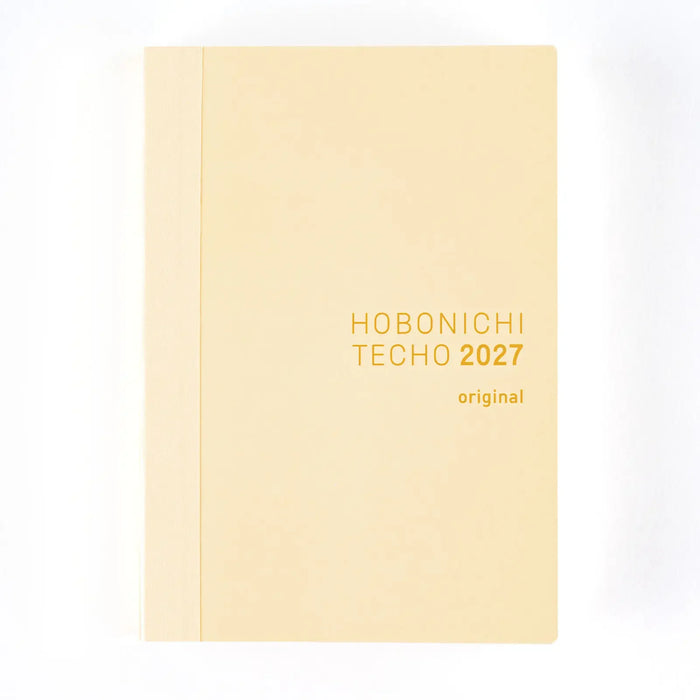 Agenda Hobonichi Techo 2027 Inglés Libro Original — Tamaño A6 / Diario / Inicio en enero / Semana desde lunes — foto 1