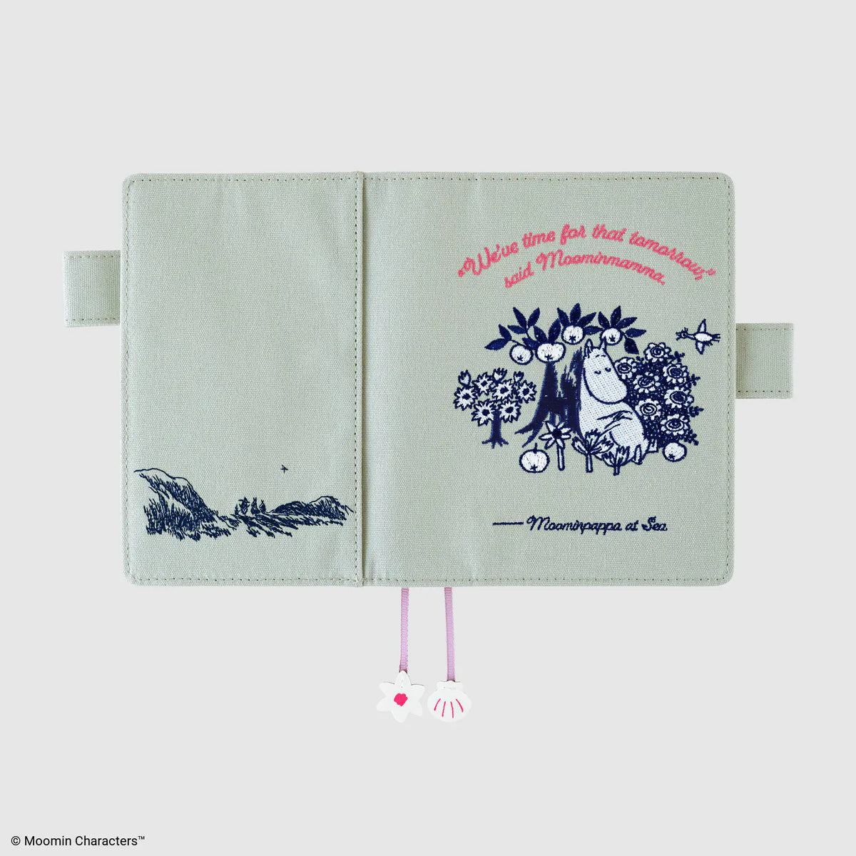 Cubierta para agenda Moomin — My Yard (Pale Mint) — foto 6