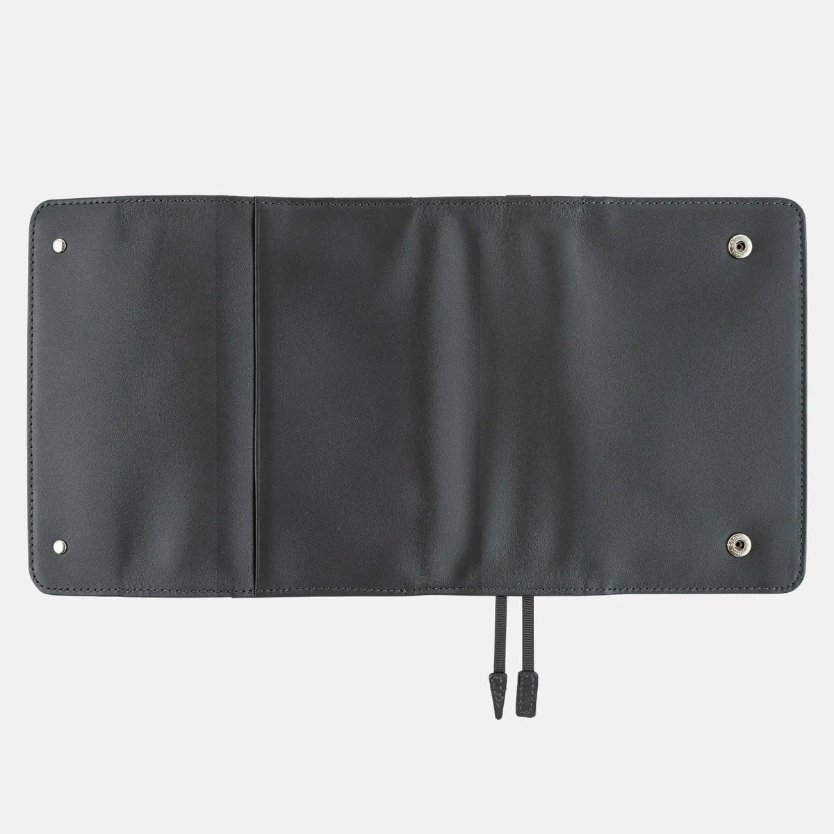 Cubierta para agenda Leather — Charcoal Gray — A6 Original Size — foto 5