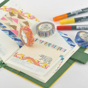Cinta washi mt - Red x Yellow Mix — foto 2