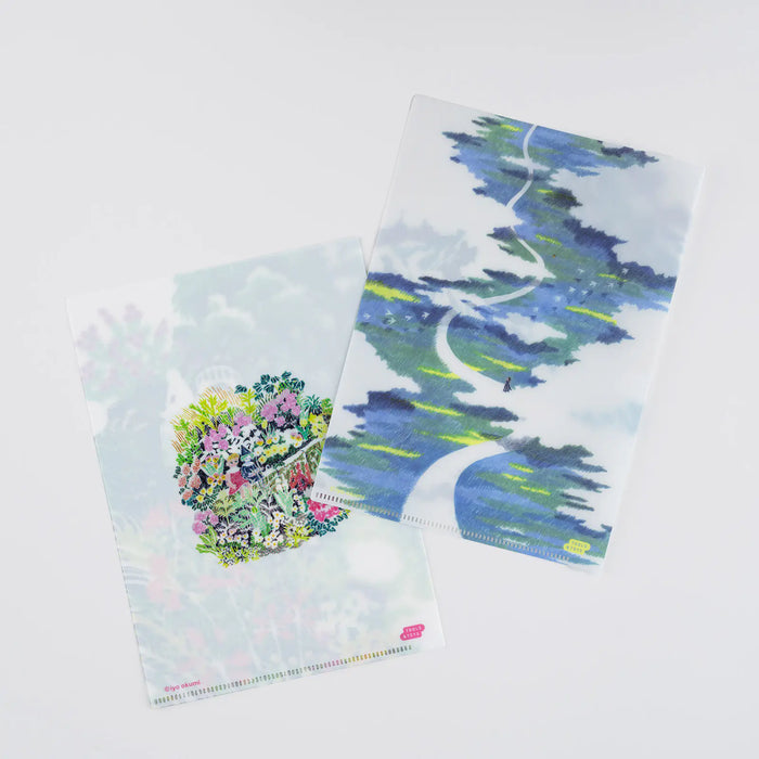 Papelería y accesorios iyo okumi — Hobonichi Clear Folder Set of 2 for A5 Size — foto 2