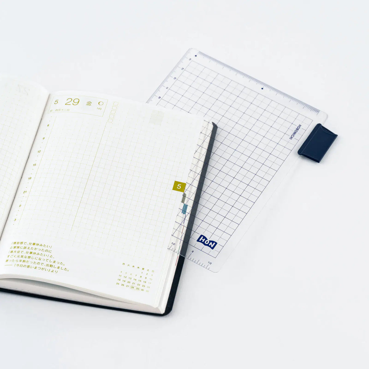 Papelería y accesorios Hobonichi — Tabla de lápiz Hobonichi — Para tamaño A6 / A5 — foto 2